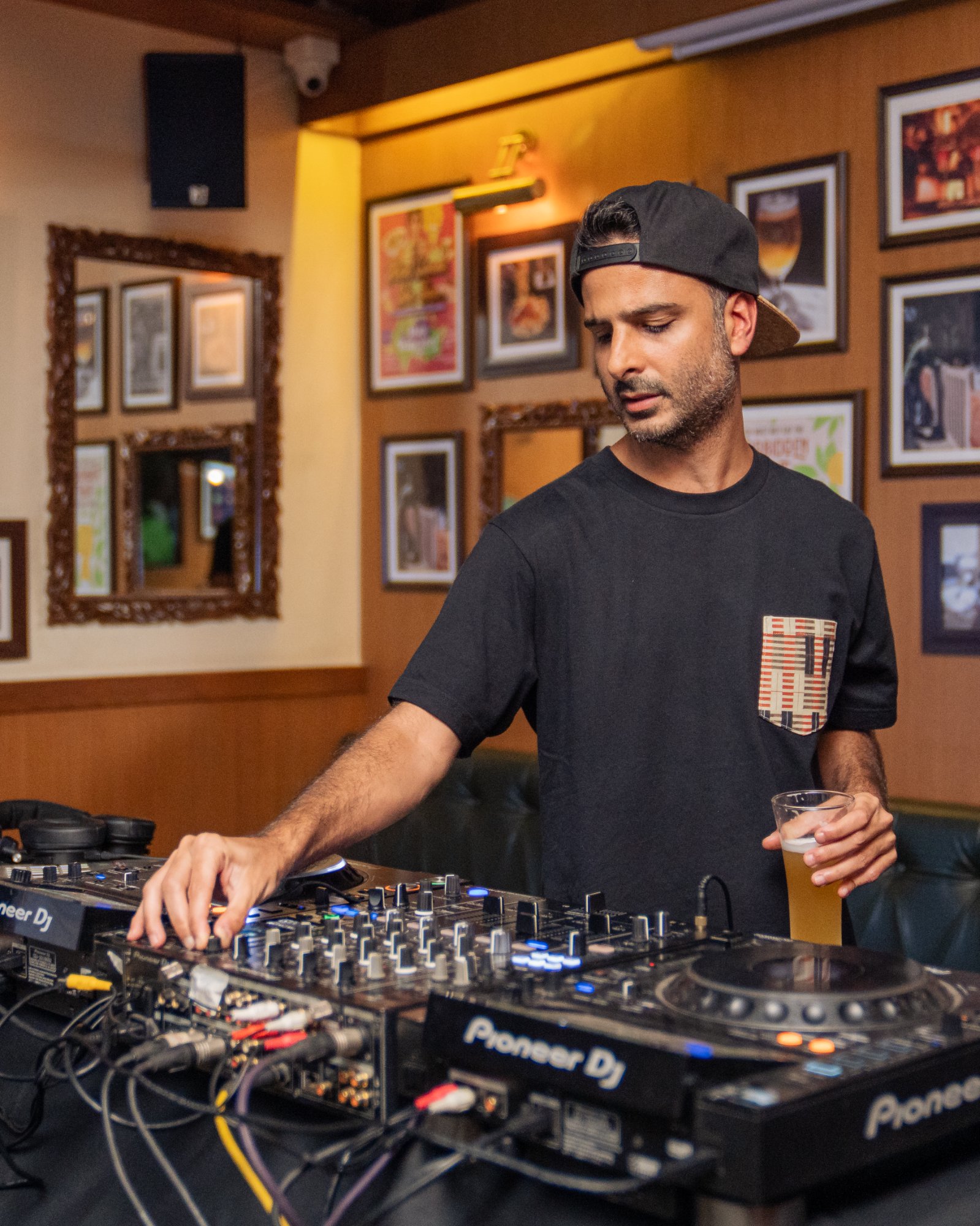 At the decks